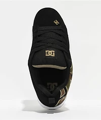DC Shoes Court Graffik Camo and Black Skate