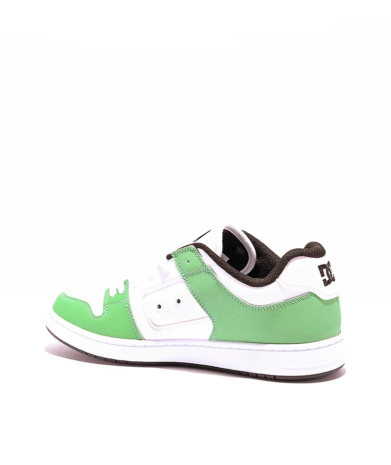 DC Shoes Manteca 4 Green & White Skate