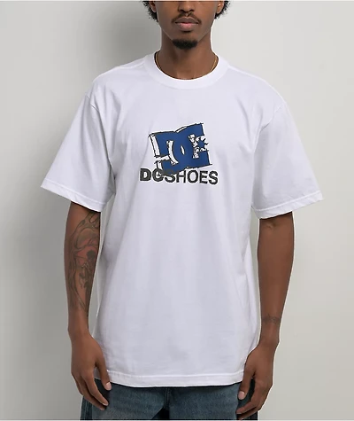 DC Sketch Book White T-Shirt
