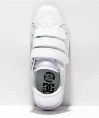 DC Striker V White & Gum Skate Shoes