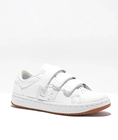 DC Striker V White & Gum Skate Shoes