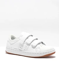 DC Striker V White & Gum Skate Shoes