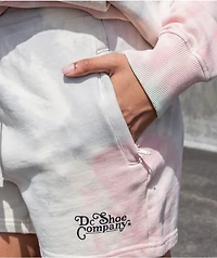 DC Trippin' Pastel Tie Dye Sweat Shorts