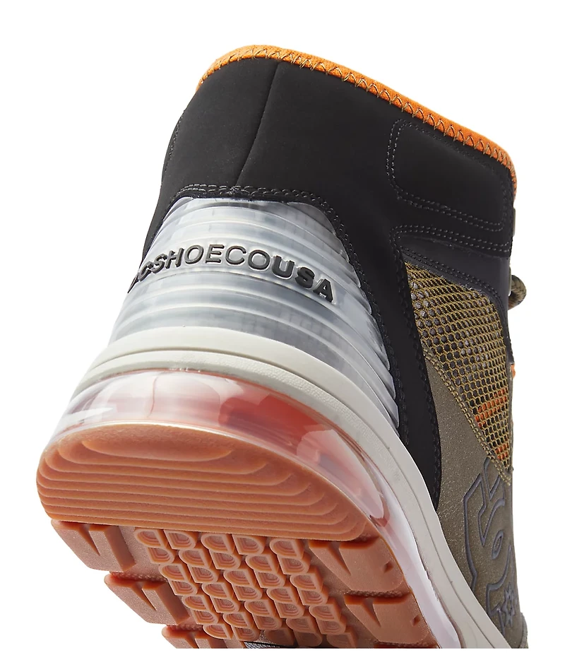DC Versatile High Olive & Black Shoes
