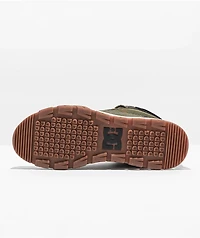 DC Versatile High Olive & Black Shoes