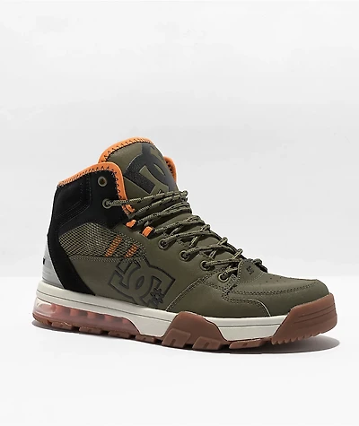 DC Versatile High Olive & Black Shoes