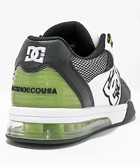 DC Versatile White & Lime Skate Shoes