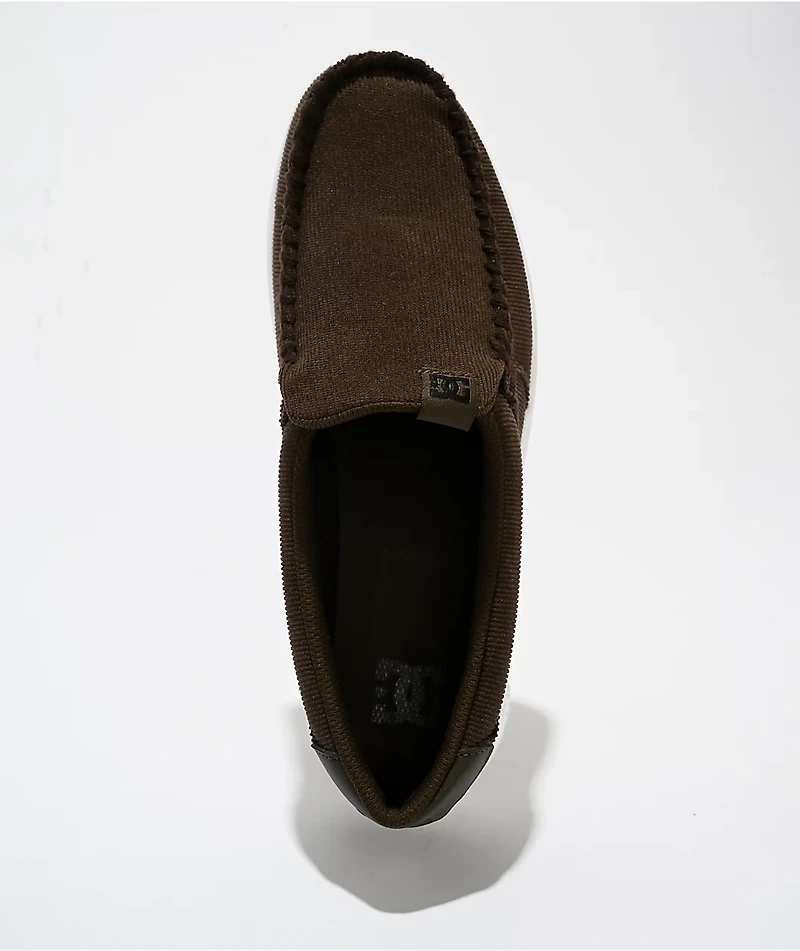 DC Villain 2 Brown & White Shoes