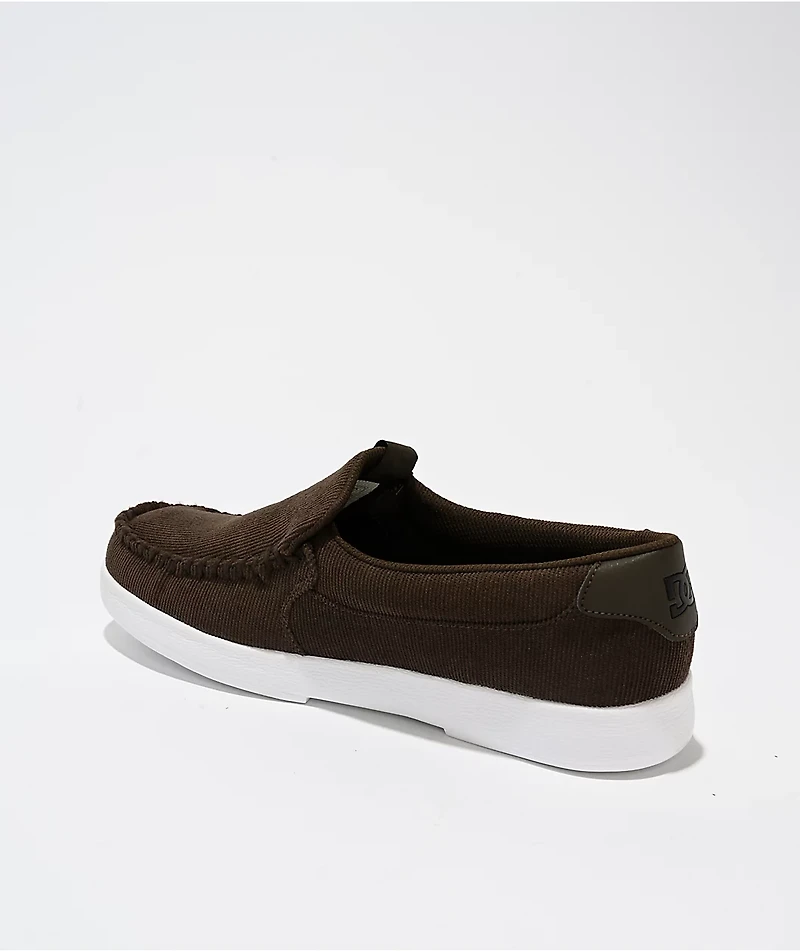 DC Villain 2 Brown & White Shoes