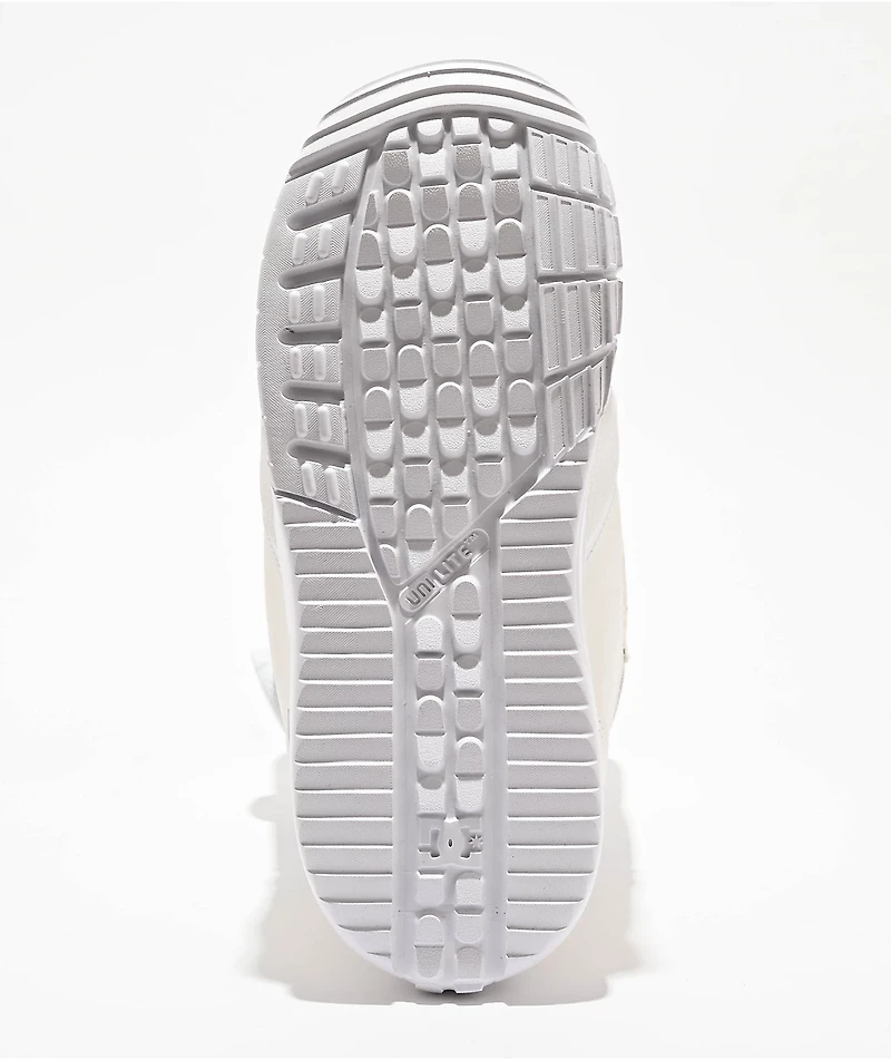 DC Womens Lotus Double Boa White Snowboard Boots