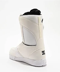 DC Womens Lotus Double Boa White Snowboard Boots