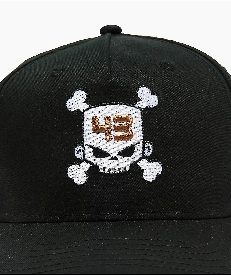 DC x 43i Ken Block Blockhead Black Snapback Hat
