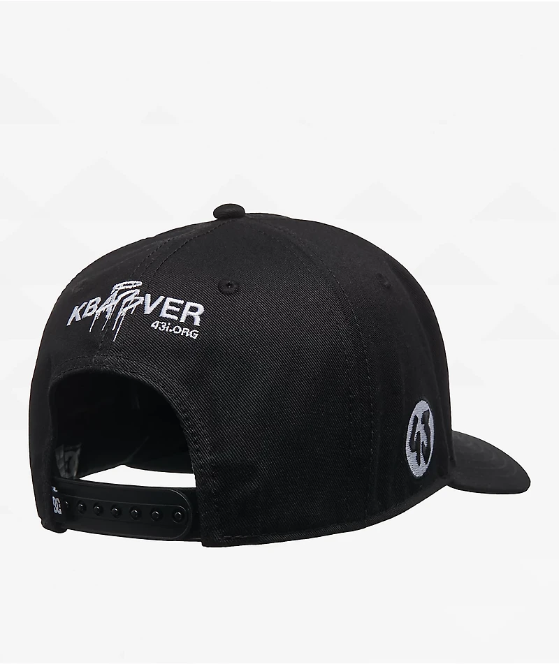DC x 43i Ken Block Blockhead Black Snapback Hat