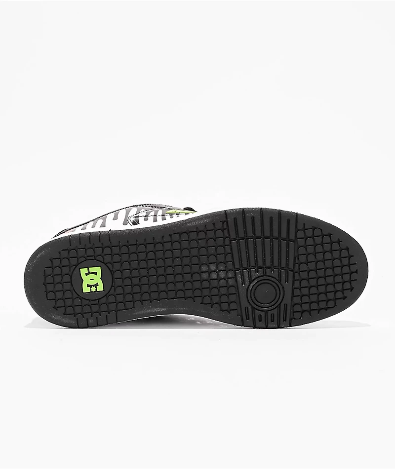 DC x 43i Manteca 4 Black & White Skate Shoe