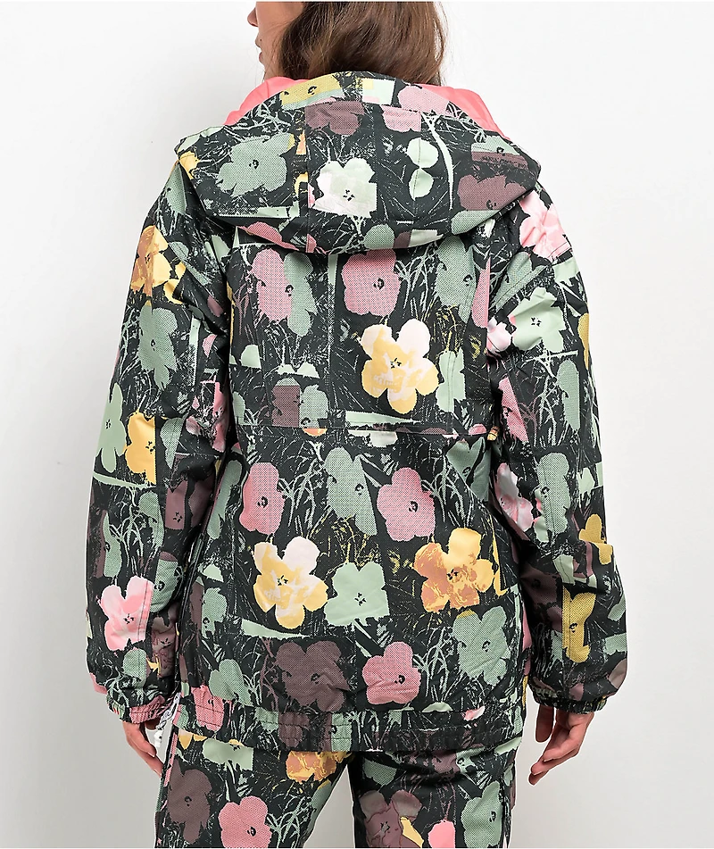 DC x Andy Warhol Chalet Floral 10K Anorak Jacket
