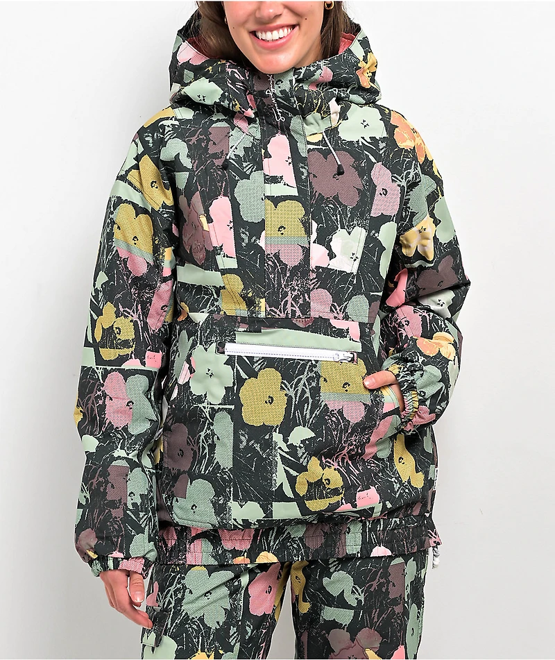 DC x Andy Warhol Chalet Floral 10K Anorak Jacket