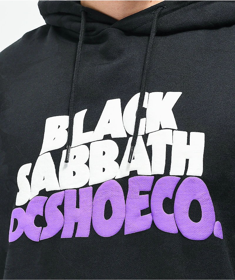 DC x Black Sabbath & Purple Hoodie