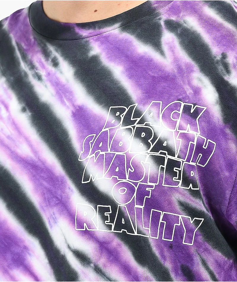 DC x Black Sabbath & Purple Tie Dye T-Shirt