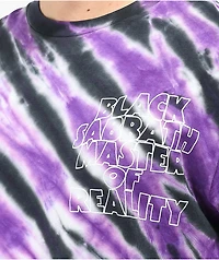 DC x Black Sabbath & Purple Tie Dye T-Shirt