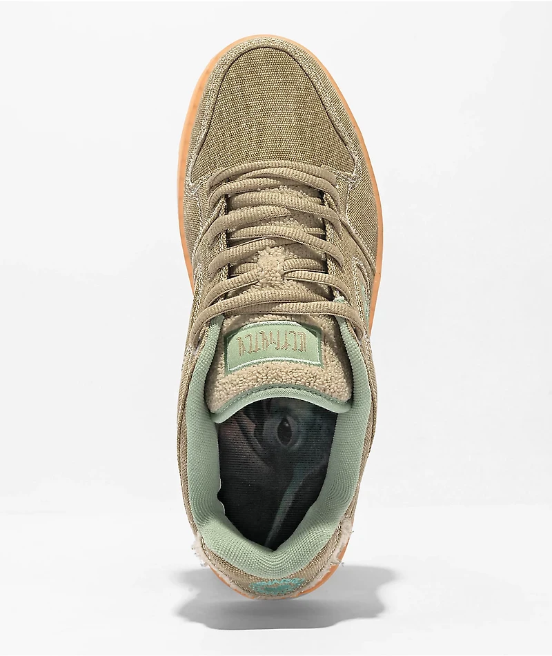 DC x Star Wars Manteca 4 Brown, Green & Tan Skate Shoes
