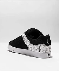 DC x Star Wars Pure Black, White & Grey Skate Shoes
