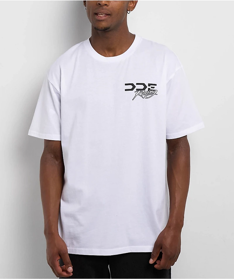 DDE Racing Team White T-Shirt