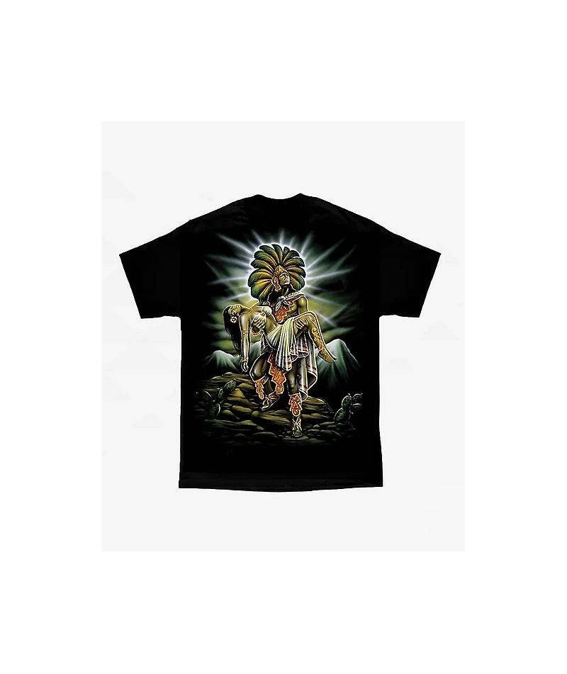DGA Aztlan Azteca Black T-Shirt