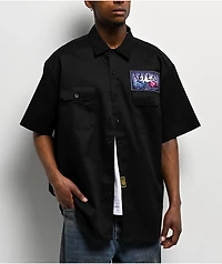 DGA Aztlan Mi Gente Black Work Shirt