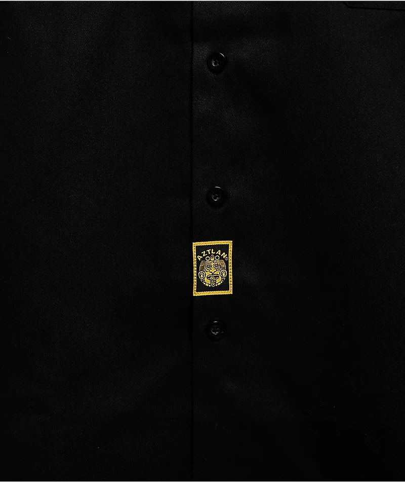 DGA Aztlan Mi Gente Black Work Shirt