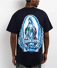 DGA Aztlan Raza De Virgen Navy T-Shirt