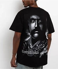 DGA Aztlan Zapata Airbrush Black T-Shirt