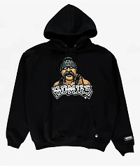 DGA Big Loco Chenille Black Hoodie