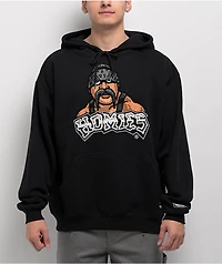 DGA Big Loco Chenille Black Hoodie