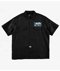 DGA Drama Faces Black Work Shirt