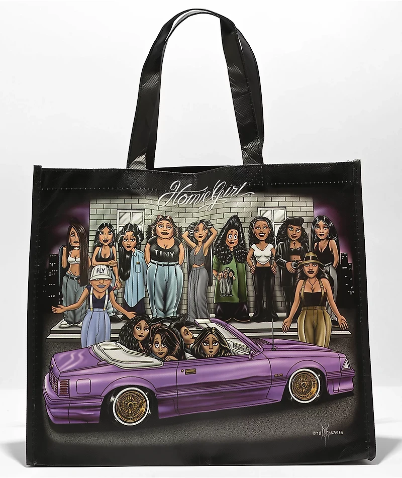DGA Homegirls Black Tote Bag