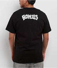 DGA Homies Big Face Smiley Black T-Shirt