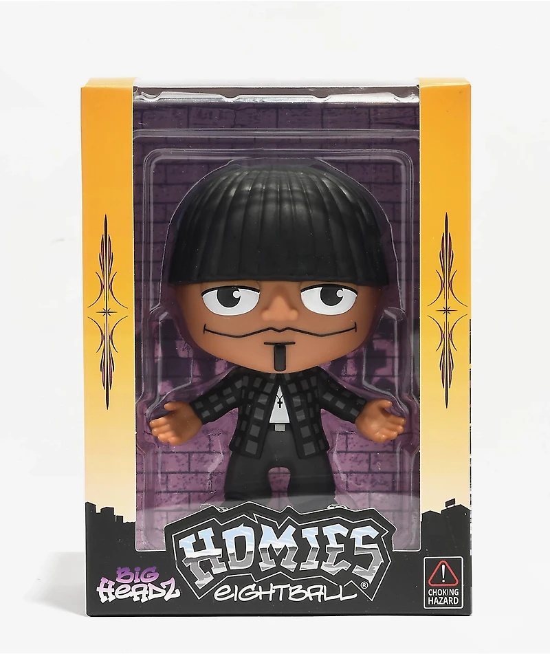 DGA Homies Big Headz Eightball Collectible Figure