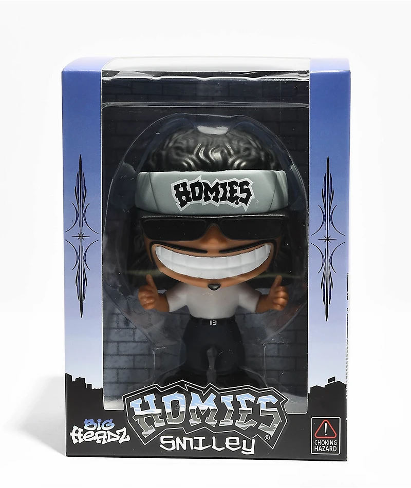 DGA Homies Big Headz Smiley Collectible Figure