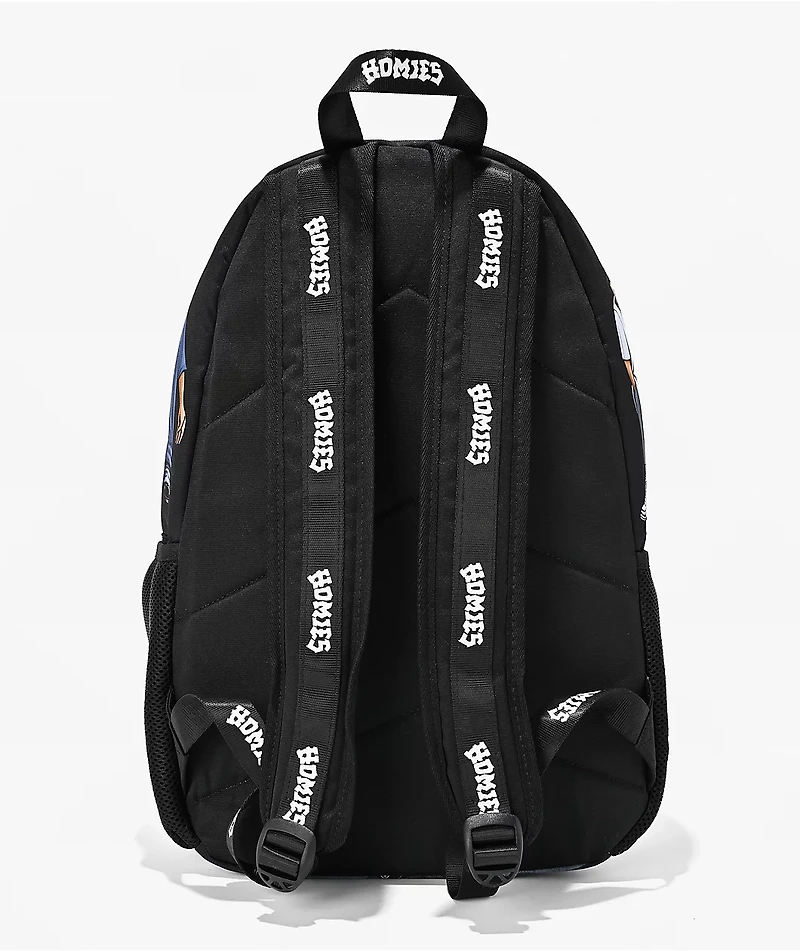DGA Homies Chillin Black Backpack