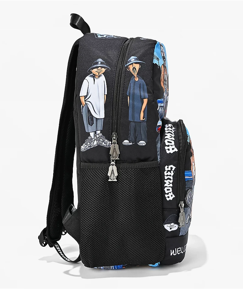 DGA Homies Chillin Black Backpack