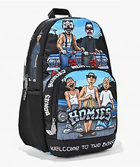 DGA Homies Chillin Black Backpack