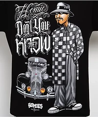 DGA Homies Don't You Know Me Black T-Shirt