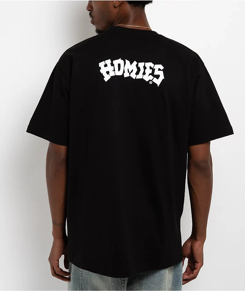 DGA Homies Don't You Know Me Black T-Shirt