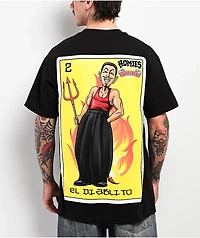 DGA Homies Loteria Diablo Black T-Shirt