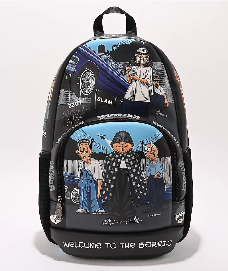 DGA Homies Lowrider Black Backpack