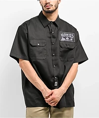 DGA Homies Rolling With The Black Button Up Short Sleeve Shirt