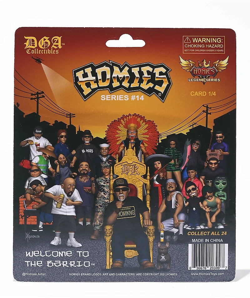DGA Homies Series 14 Assorted Figurines