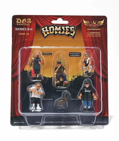 DGA Homies Series 14 Assorted Figurines