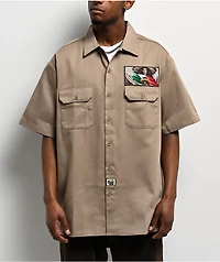 DGA Mi Bandera Khaki Work Shirt