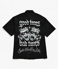 DGA Pay And Play Black Work Shirt